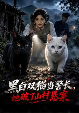 黑白双猫当警长，她破了山村悬案